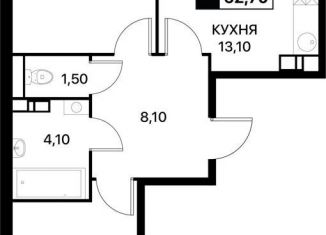 2-ком. квартира на продажу, 62.7 м2, Ростовская область