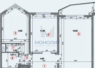 Продается 2-комнатная квартира, 52 м2, Москва, Востряковский проезд, 5к3, станция Красный Строитель