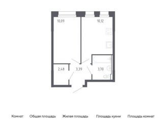 Продажа однокомнатной квартиры, 29.8 м2, Тюменская область, жилой комплекс Чаркова 72, 1.2