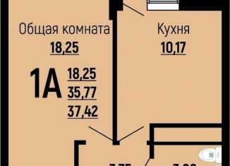 Продается 1-ком. квартира, 37.4 м2, Краснодар, Заполярная улица, 39к7