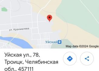 Земельный участок на продажу, 1040 сот., Троицк, Уйская улица, 75