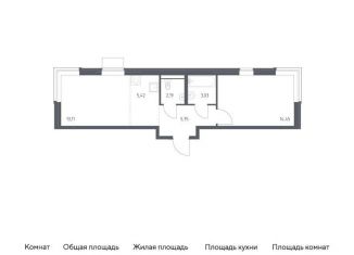 Продажа 1-ком. квартиры, 44 м2, Москва