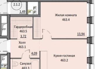 Продается однокомнатная квартира, 40.2 м2, Москва, Автозаводская улица, 24к1, ЮАО