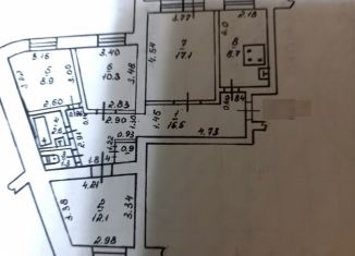 Продается 4-комнатная квартира, 77.4 м2, Лесной, улица Мира, 22