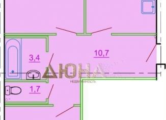 Продам двухкомнатную квартиру, 63.8 м2, Кострома, Фабричный район