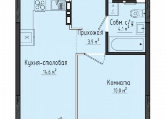 Продаю 1-комнатную квартиру, 32.6 м2, Удмуртия, улица Строителя Николая Шишкина, 6/4