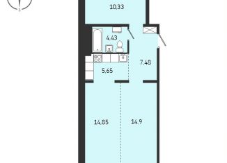 Продам 3-ком. квартиру, 70.8 м2, Иркутск, Советская улица, 115/1