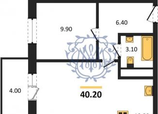 Продам 1-комнатную квартиру, 40.2 м2, село Мирное