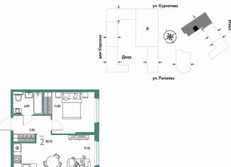 Продам двухкомнатную квартиру, 38.5 м2, Тюмень, Калининский округ