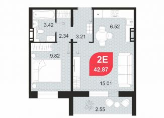 Продаю квартиру студию, 42.9 м2, Забайкальский край