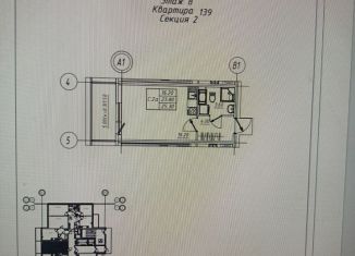 Квартира на продажу студия, 25.3 м2, Санкт-Петербург, Старорусский проспект, 12