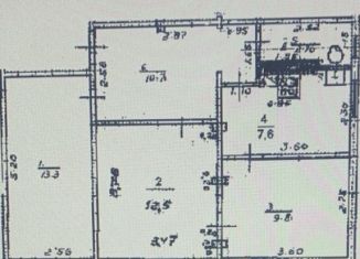 Продается трехкомнатная квартира, 56.6 м2, Уфа, улица Максима Горького, 49