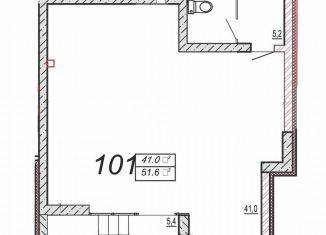 Продается помещение свободного назначения, 51.6 м2, Волгоград, улица 70-летия Победы, 19А