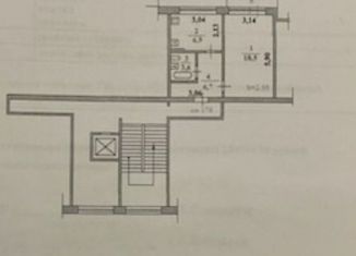 Продаю 1-ком. квартиру, 37.3 м2, Пензенская область, улица Терновского