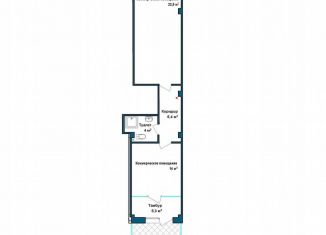 Продажа помещения свободного назначения, 60.9 м2, Севастополь, улица Степаняна, 2