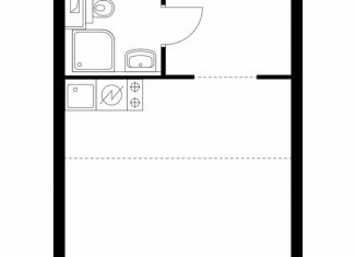 Квартира на продажу студия, 25.5 м2, Москва, метро Нагорная, 2-й Нагатинский проезд, 2/3