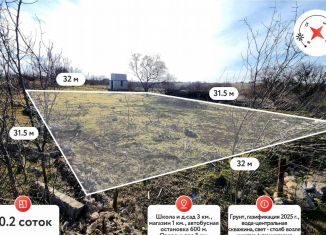 Продам земельный участок, 10.2 сот., дачный массив Новозбурьевка, Волшебная улица