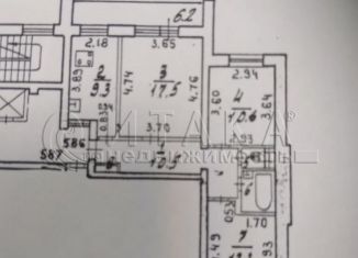 Трехкомнатная квартира на продажу, 64.5 м2, Санкт-Петербург, проспект Авиаконструкторов, 4к1, метро Пионерская