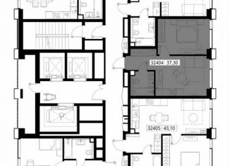 Продажа однокомнатной квартиры, 37.3 м2, Москва, метро Спартак