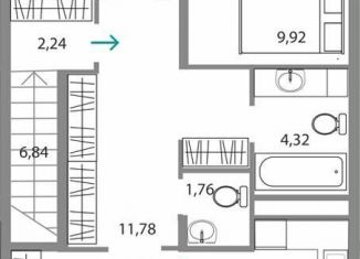 Продаю трехкомнатную квартиру, 80.8 м2, Брянск, улица Куйбышева, 9, Бежицкий район