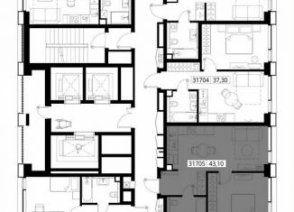 Продается однокомнатная квартира, 43.1 м2, Москва, СЗАО