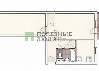 Продаю 2-комнатную квартиру, 44.1 м2, Саратов, улица Мира, 20, Ленинский район