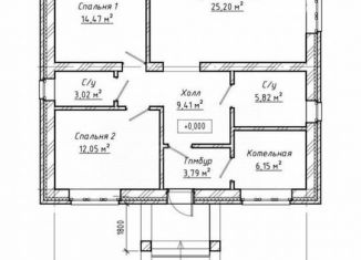 Продаю дом, 80 м2, посёлок Ленина, Губернская улица, 54