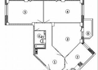 Продаю 3-комнатную квартиру, 105.7 м2, Санкт-Петербург, проспект Королёва, 65, муниципальный округ Коломяги