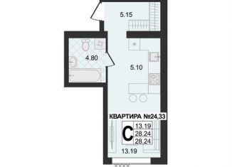 Продажа квартиры студии, 28.2 м2, Владимирская область