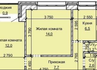 Продаю 2-комнатную квартиру, 44.9 м2, Барнаул