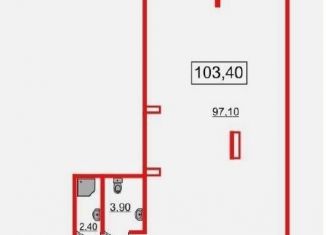 Продам помещение свободного назначения, 104 м2, посёлок Шушары, Колпинское шоссе, 129