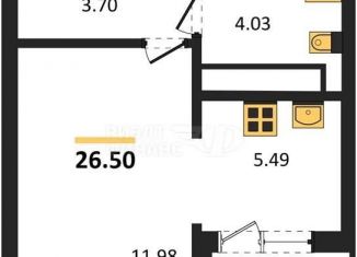 Продам квартиру студию, 23.9 м2, Светлогорск