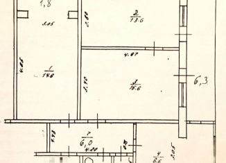 Продаю 3-комнатную квартиру, 71 м2, Туапсе, улица Полетаева, 35