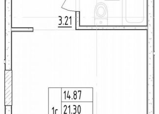 Продам квартиру студию, 21.3 м2, Санкт-Петербург, Школьная улица, 8, Приморский район