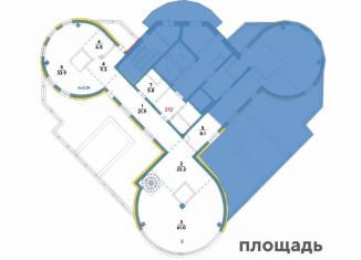 Продаю квартиру свободная планировка, 202.7 м2, Благовещенск, Краснофлотская улица, 123, ЖК САР