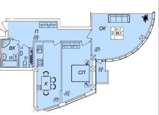 Продам 2-комнатную квартиру, 84.1 м2, Севастополь, улица Генерала Крейзера, 8