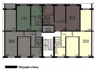 3-комнатная квартира на продажу, 58.7 м2, Москва, метро Академика Янгеля, Чертановская улица, 66к2