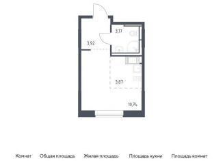 Продажа квартиры студии, 21.7 м2, поселение Кокошкино, ЖК Новое Внуково, жилой комплекс Новое Внуково, к20