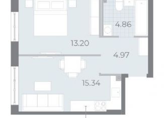 Продажа 1-комнатной квартиры, 38.4 м2, Санкт-Петербург, метро Чкаловская