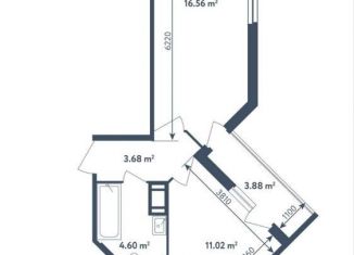 Продажа 1-ком. квартиры, 39.8 м2, поселок Мещерино