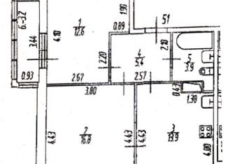 Продам 2-ком. квартиру, 55.8 м2, Мурино, улица Шувалова, 40, ЖК Цвета радуги