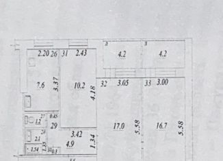 Продаю 3-ком. квартиру, 60 м2, Самара, метро Гагаринская, Гаражная улица