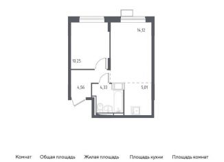 Продается 2-комнатная квартира, 38.3 м2, поселение Рязановское, жилой комплекс Алхимово, к7, ЖК Алхимово