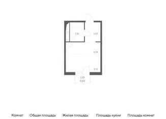 Продается квартира студия, 24.9 м2, дачный посёлок Кокошкино, улица Стожарова, 7
