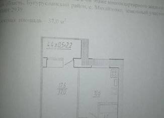 Продажа однокомнатной квартиры, 37 м2, село Михайловка, улица Дмитрия Морского, 1