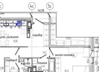 Продажа 2-комнатной квартиры, 59.4 м2, Ленинградская область