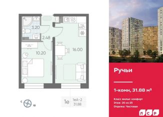 Продам однокомнатную квартиру, 31.9 м2, Санкт-Петербург, Дворцовая площадь, Центральный район