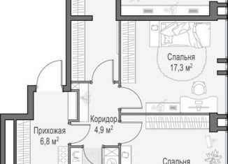 3-комнатная квартира на продажу, 131.6 м2, Москва, метро Беговая