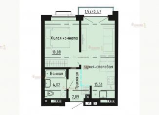Продажа однокомнатной квартиры, 33 м2, Екатеринбург, метро Чкаловская