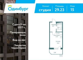 Квартира на продажу студия, 29.2 м2, Одинцово, ЖК Одинбург